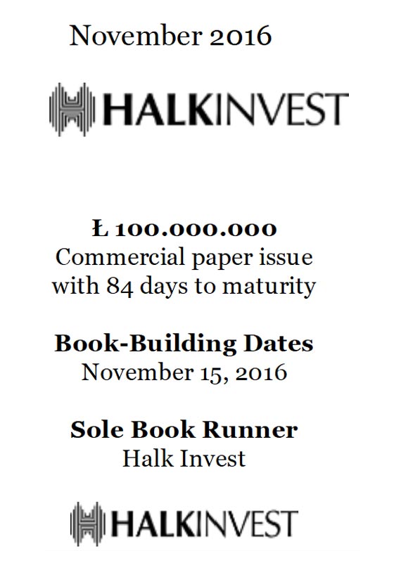 halk invest 2016 november